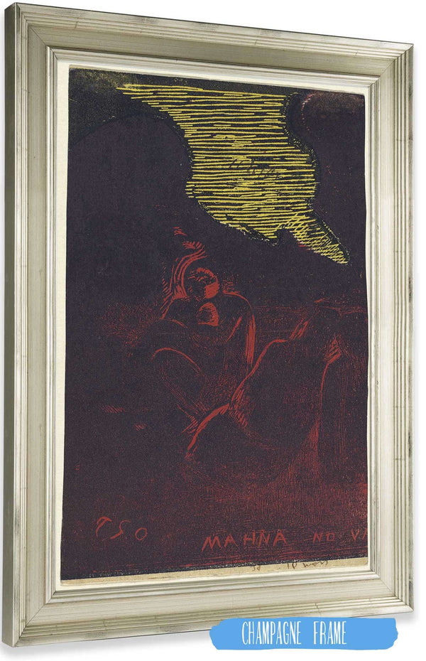 Mahna No Varua Ino The Demon Speaks by Paul Gauguin Posters, Prints, & Visual Artwork