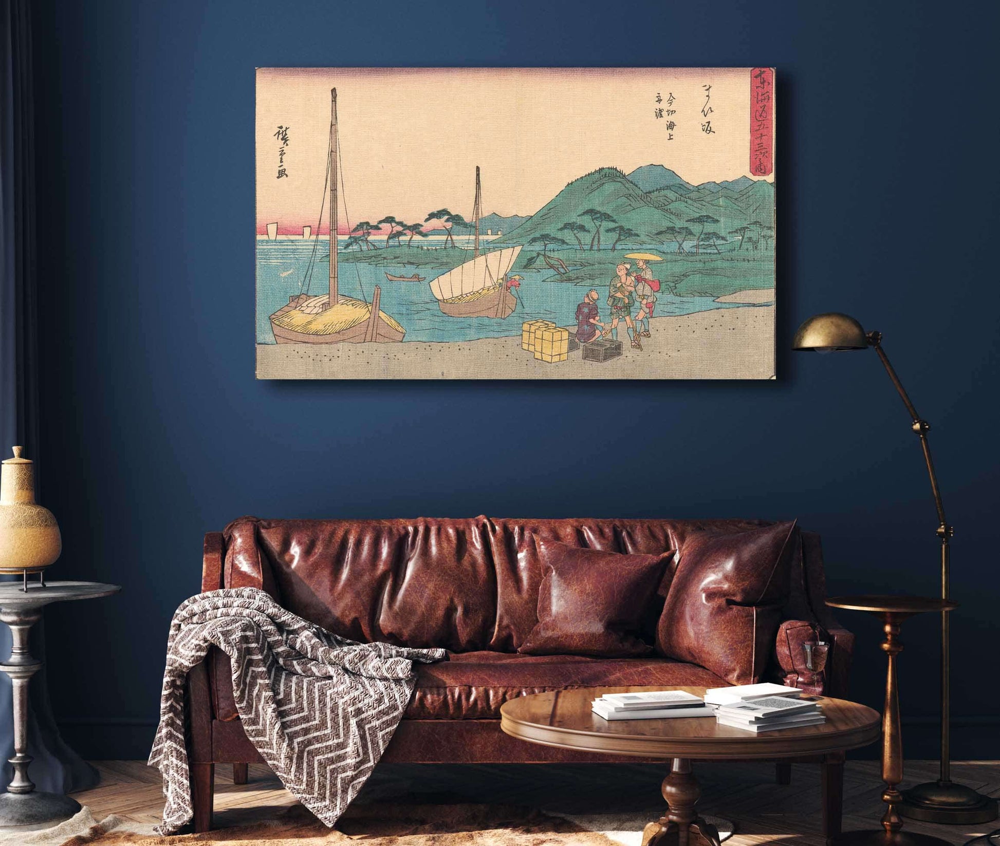 Maisaka   by Ando Hiroshige Posters, Prints, & Visual Artwork