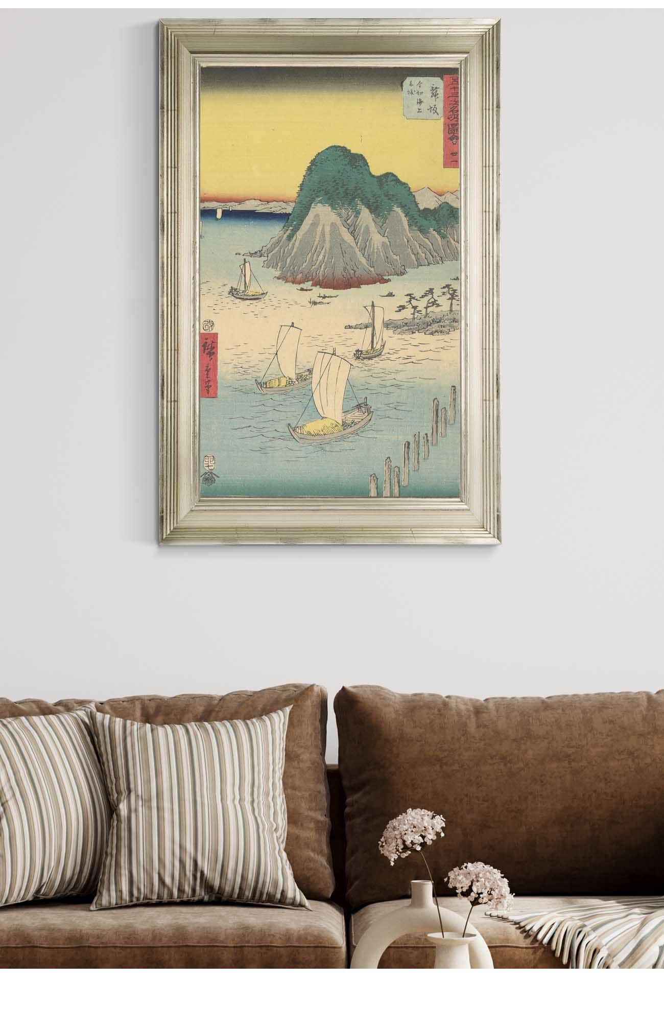 Maisaka   by Ando Hiroshige Posters, Prints, & Visual Artwork
