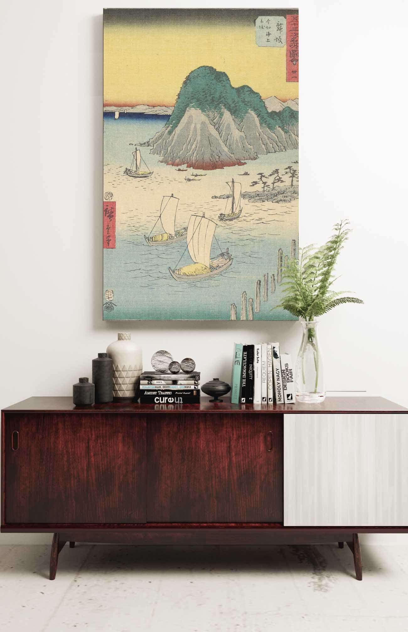 Maisaka   by Ando Hiroshige Posters, Prints, & Visual Artwork