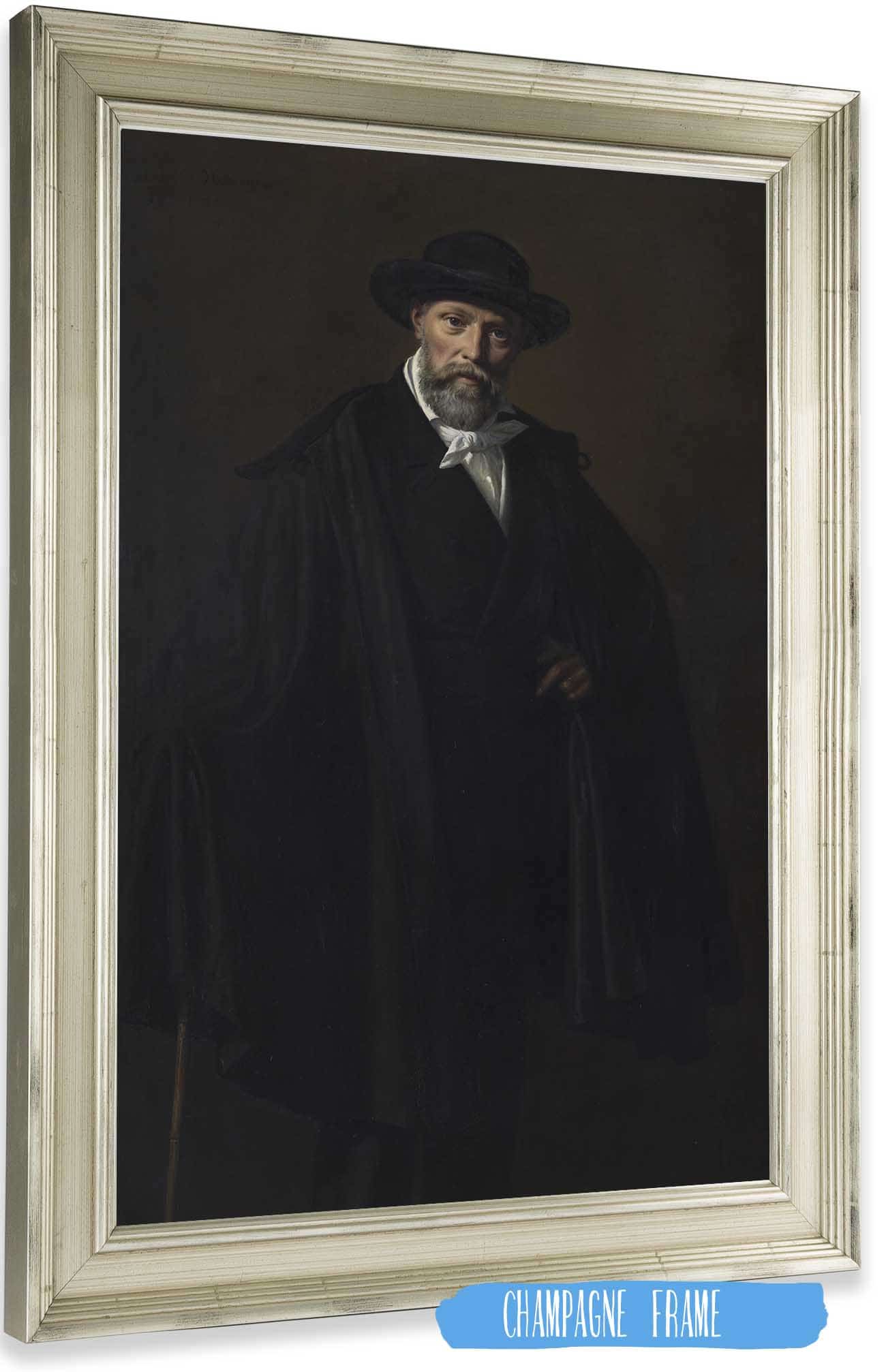 Maleren Constantin Hansen by Wilhelm Marstrand Posters, Prints, & Visual Artwork