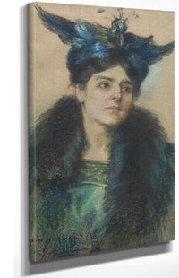 Marianne With Hat by Alice Pike Barney Posters, Prints, & Visual Artwork