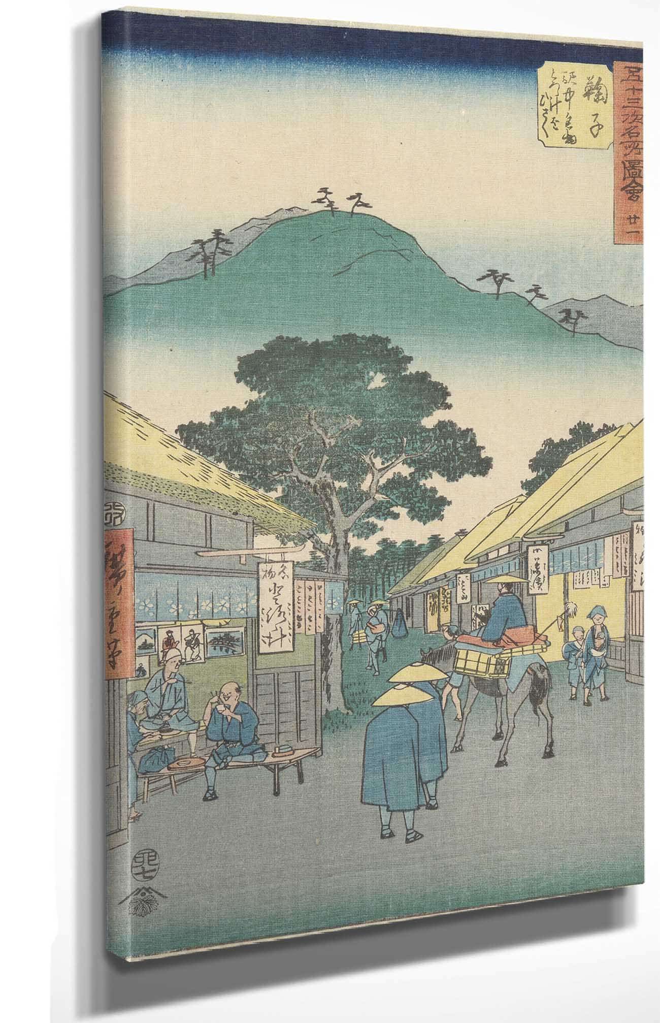 Mariko   by Ando Hiroshige Posters, Prints, & Visual Artwork