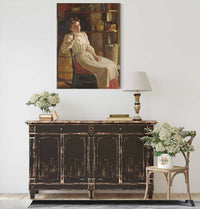 Meditation   by John George Brown Posters, Prints, & Visual Artwork