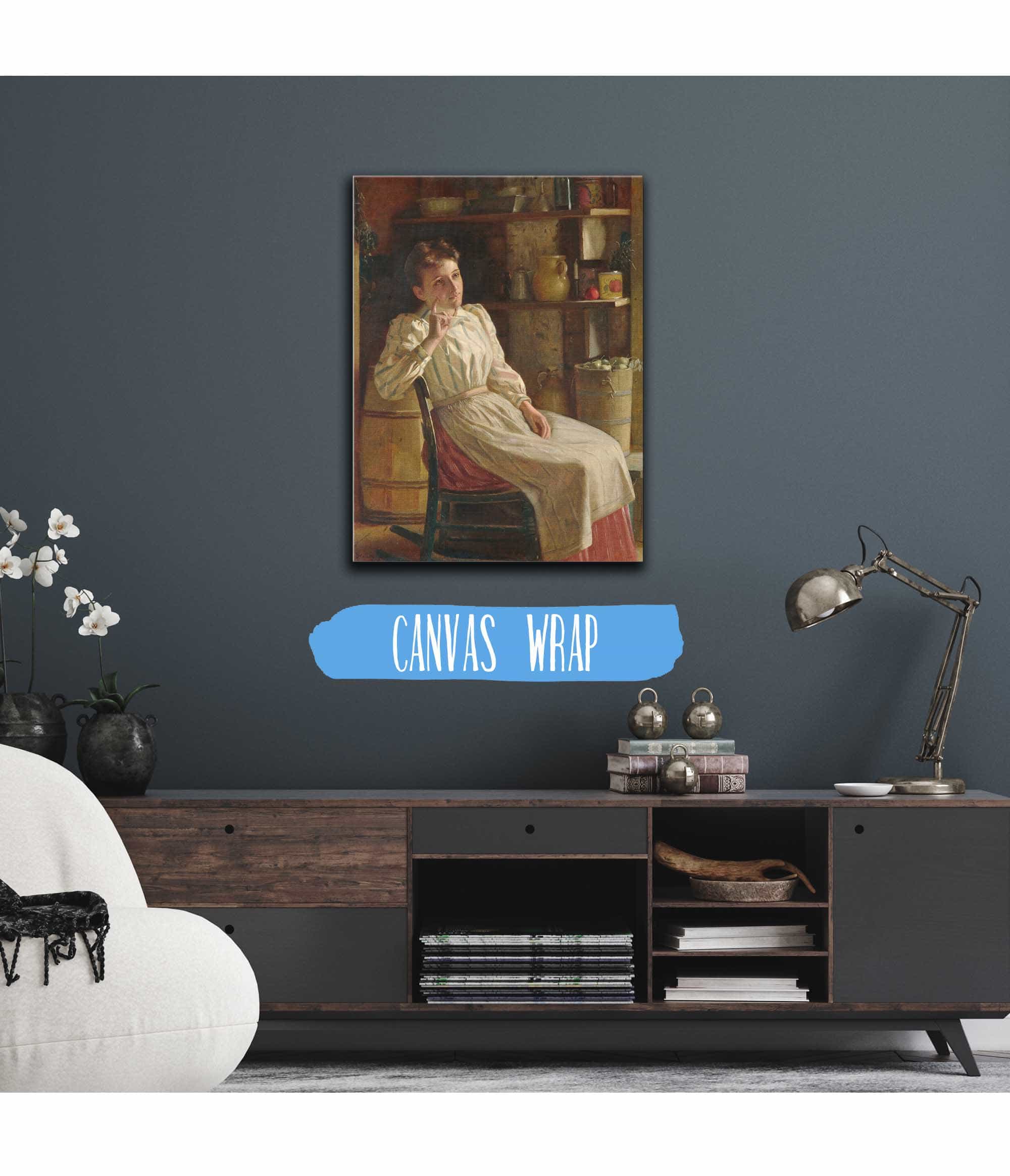 Meditation   by John George Brown Posters, Prints, & Visual Artwork