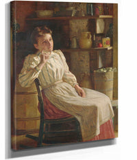 Meditation   by John George Brown Posters, Prints, & Visual Artwork