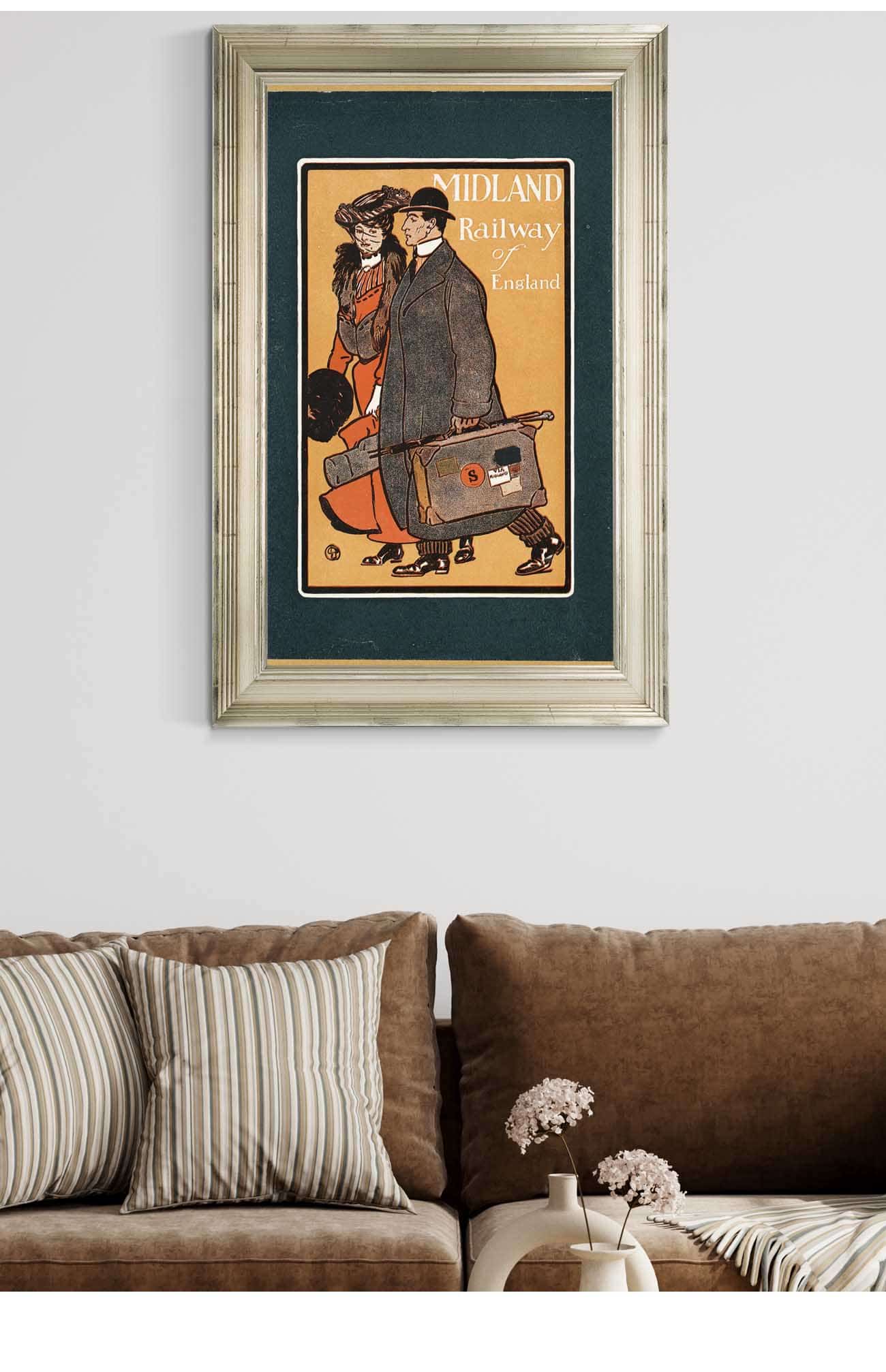 Midland Railway Of England by Edward Penfield Posters, Prints, & Visual Artwork