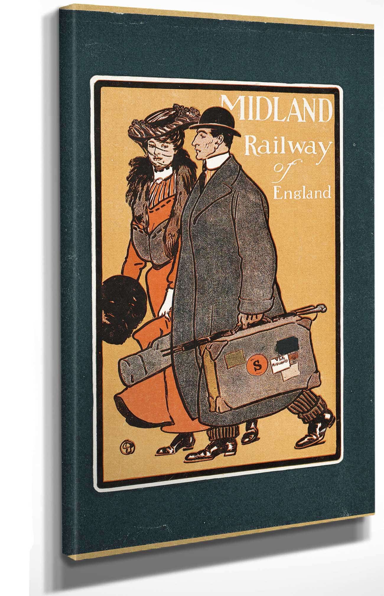 Midland Railway Of England by Edward Penfield Posters, Prints, & Visual Artwork