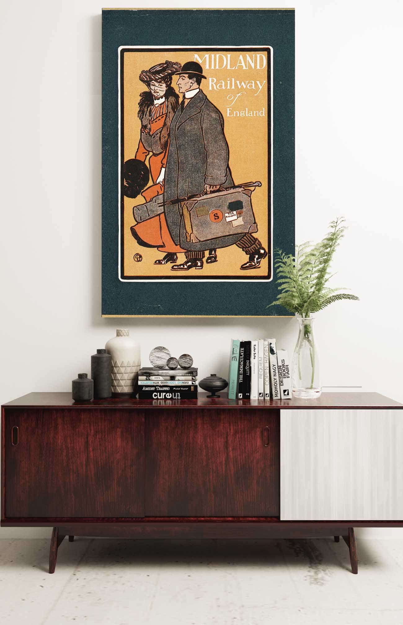 Midland Railway Of England by Edward Penfield Posters, Prints, & Visual Artwork