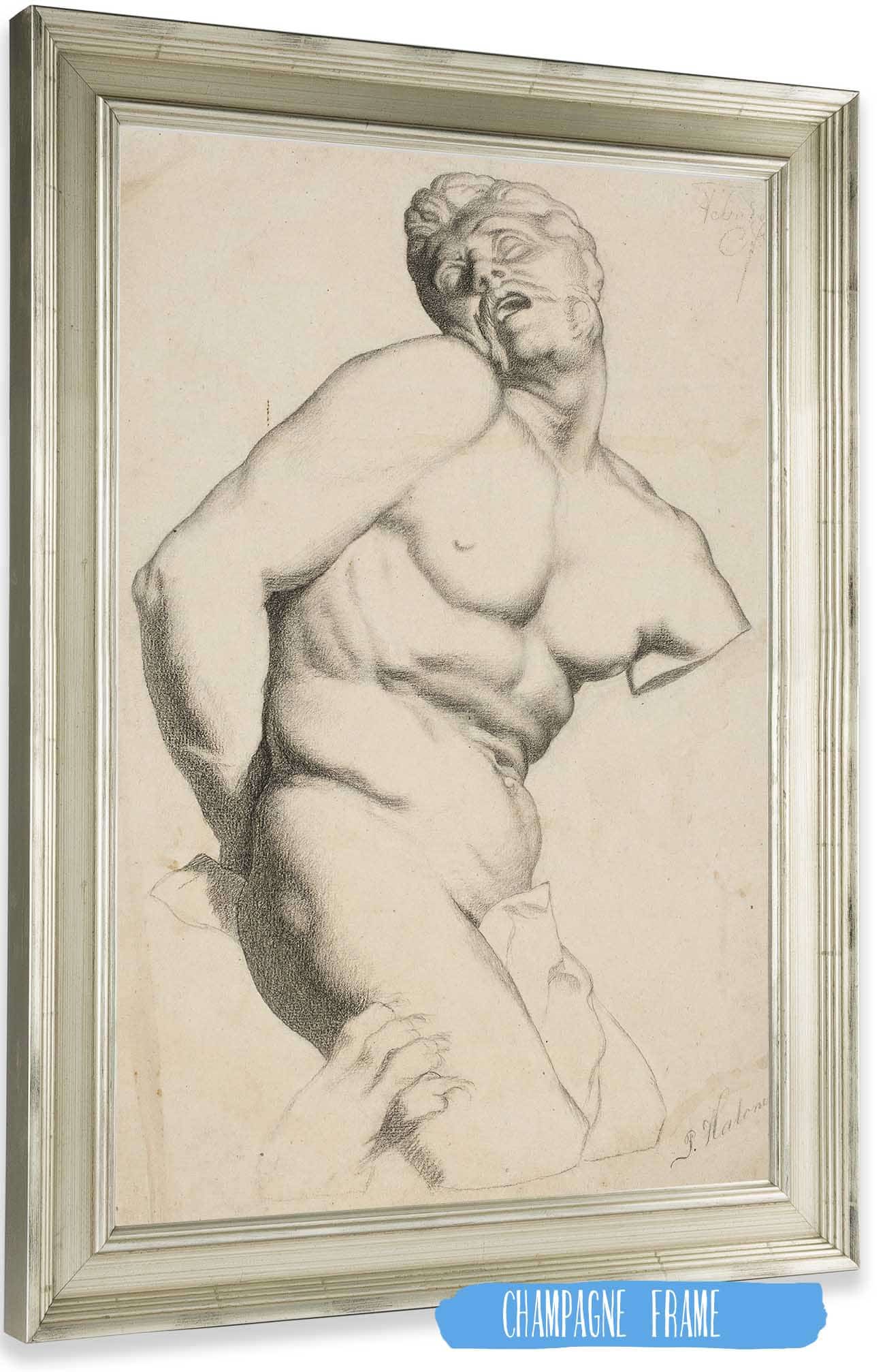 Milo Of Croton by Pekka Halonen Posters, Prints, & Visual Artwork