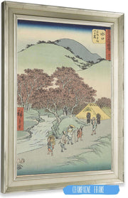 Minakuchi   by Ando Hiroshige Posters, Prints, & Visual Artwork