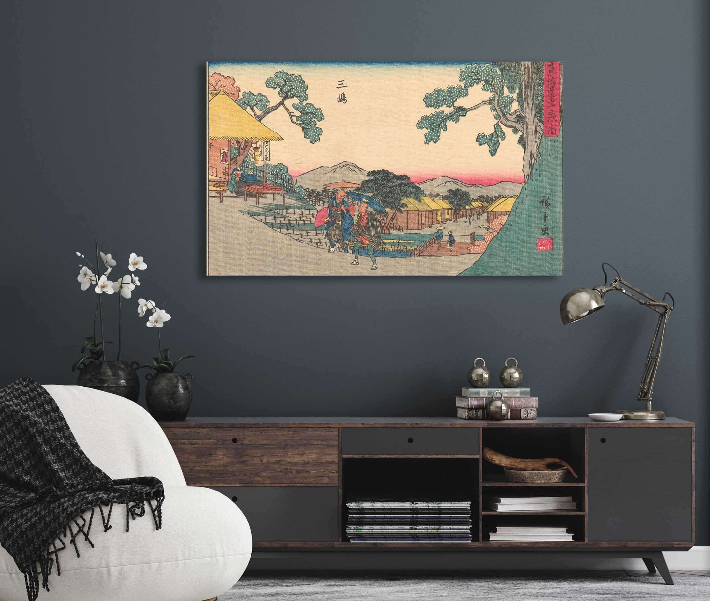 Mishima   by Ando Hiroshige Posters, Prints, & Visual Artwork