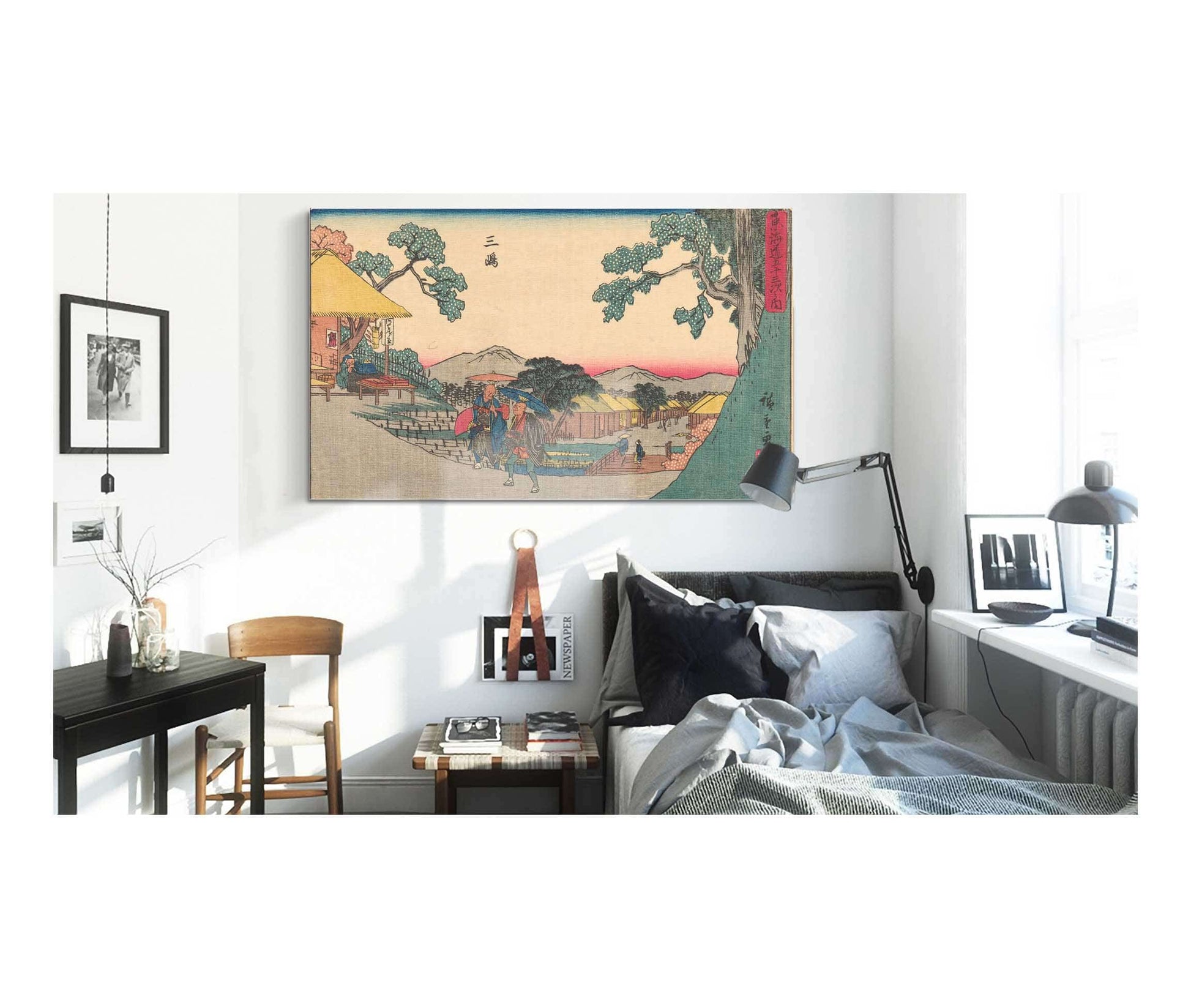 Mishima   by Ando Hiroshige Posters, Prints, & Visual Artwork