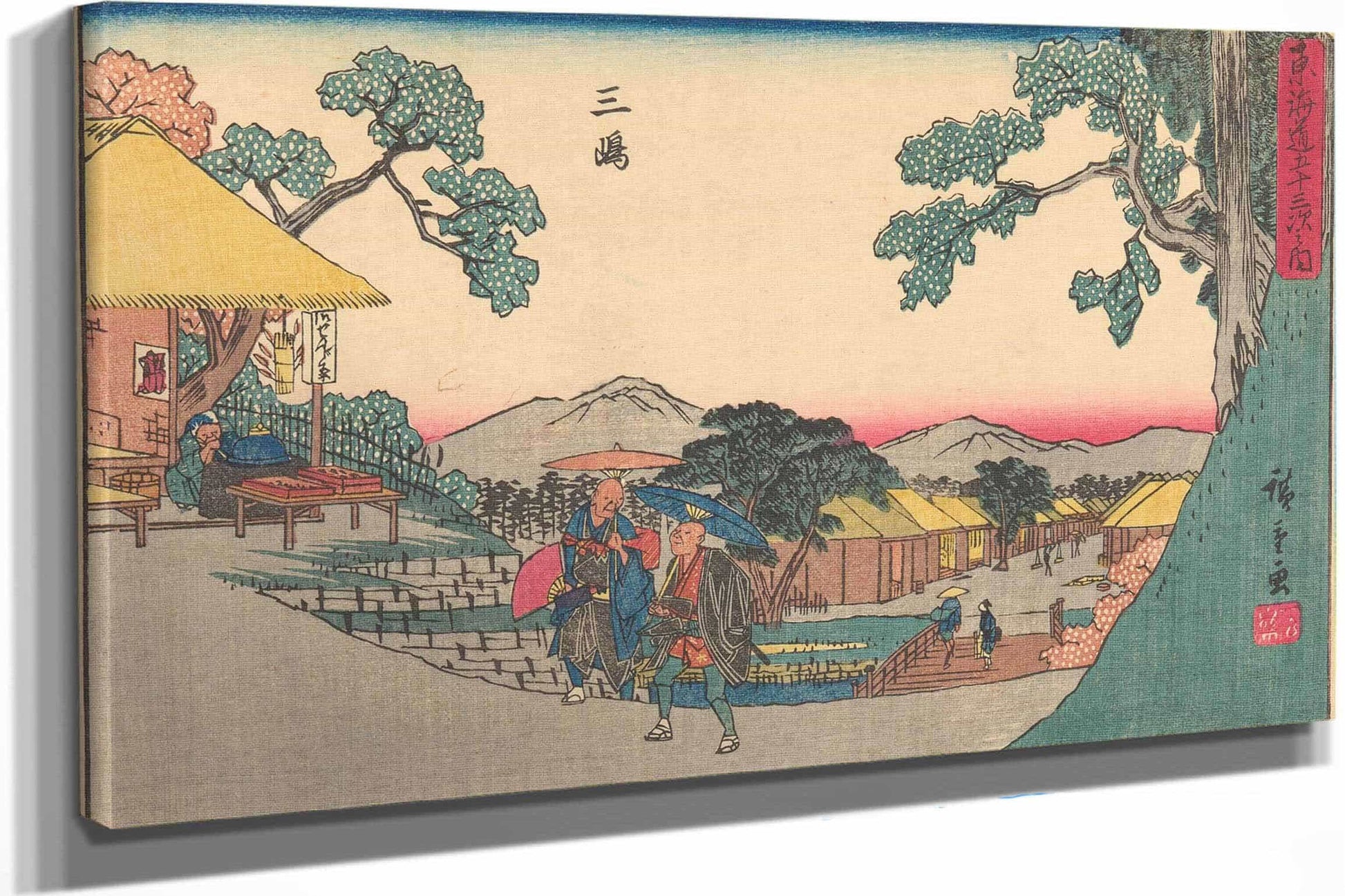 Mishima   by Ando Hiroshige Posters, Prints, & Visual Artwork