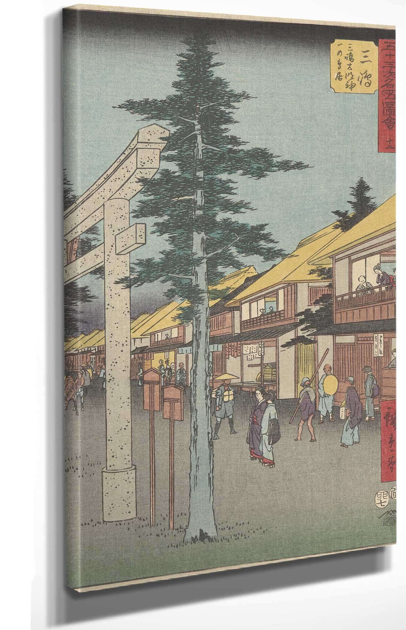 Mishima   by Ando Hiroshige Posters, Prints, & Visual Artwork