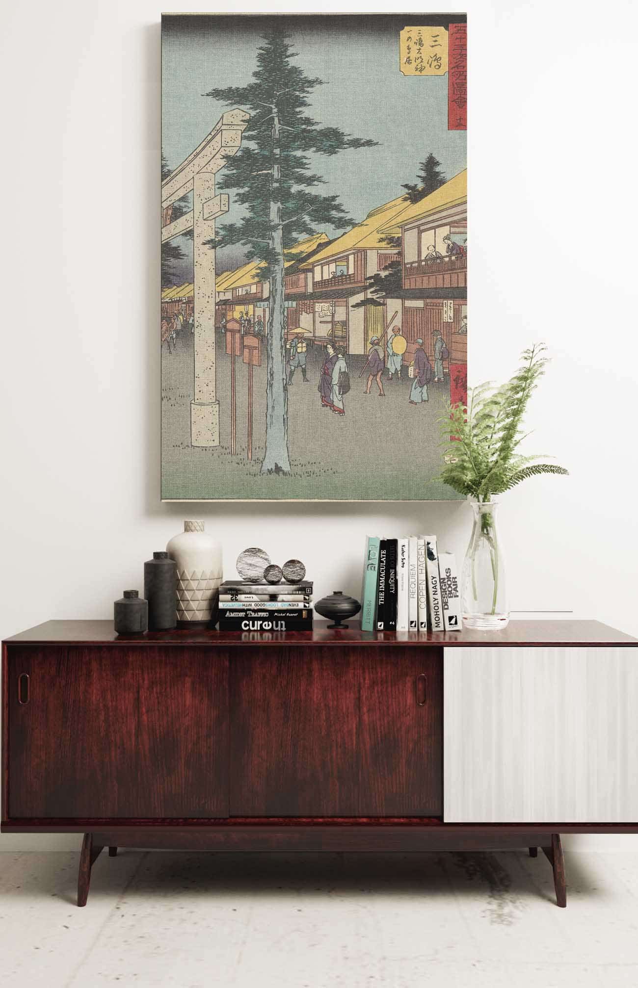 Mishima   by Ando Hiroshige Posters, Prints, & Visual Artwork