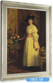 Miss Gertrude Vanderbilt by Sir John Everett Millais Posters, Prints, & Visual Artwork