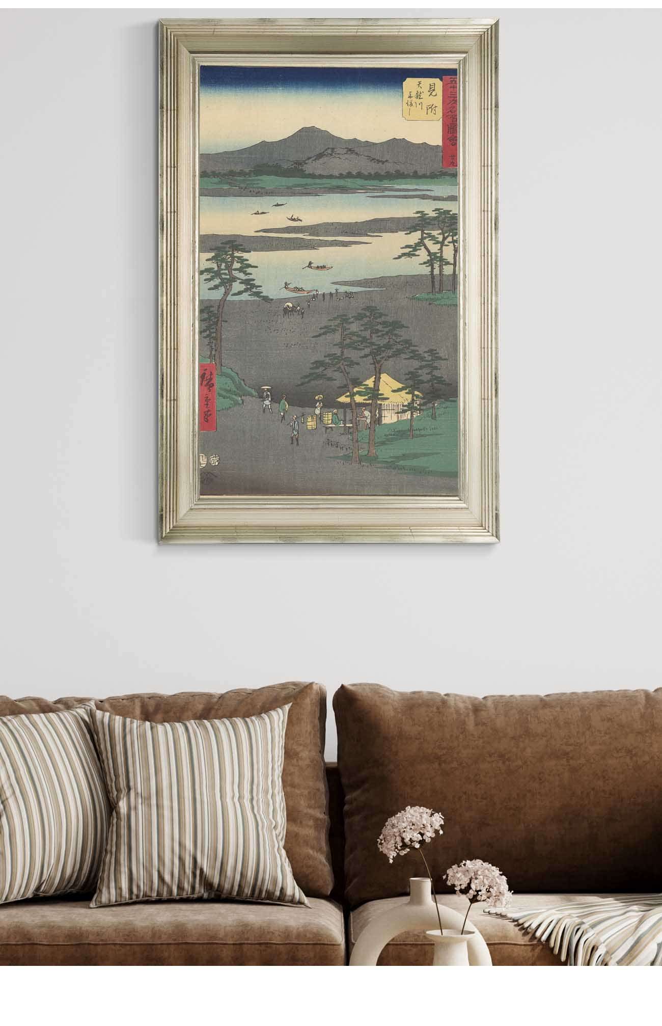 Mitsuke   by Ando Hiroshige Posters, Prints, & Visual Artwork
