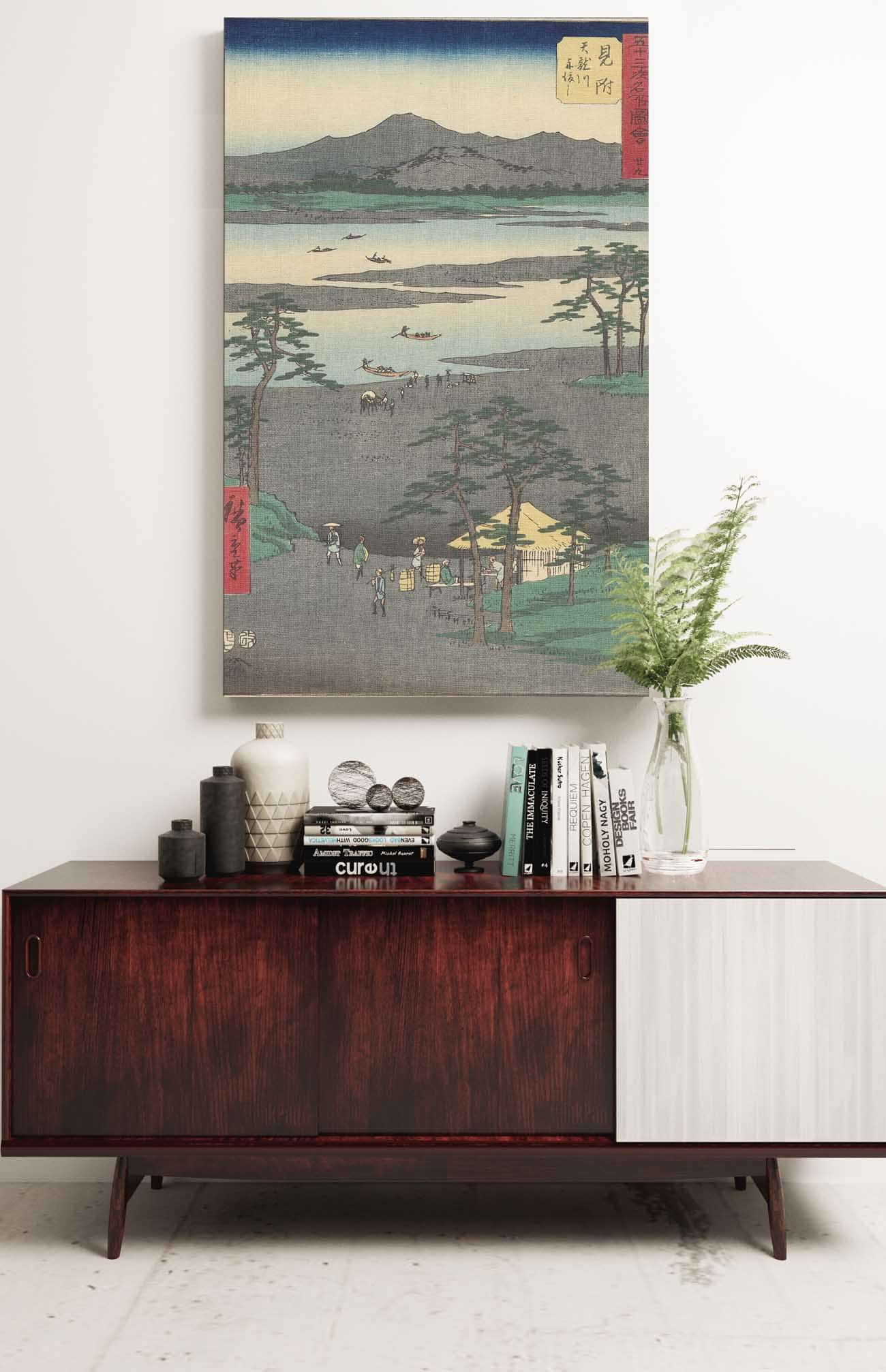 Mitsuke   by Ando Hiroshige Posters, Prints, & Visual Artwork