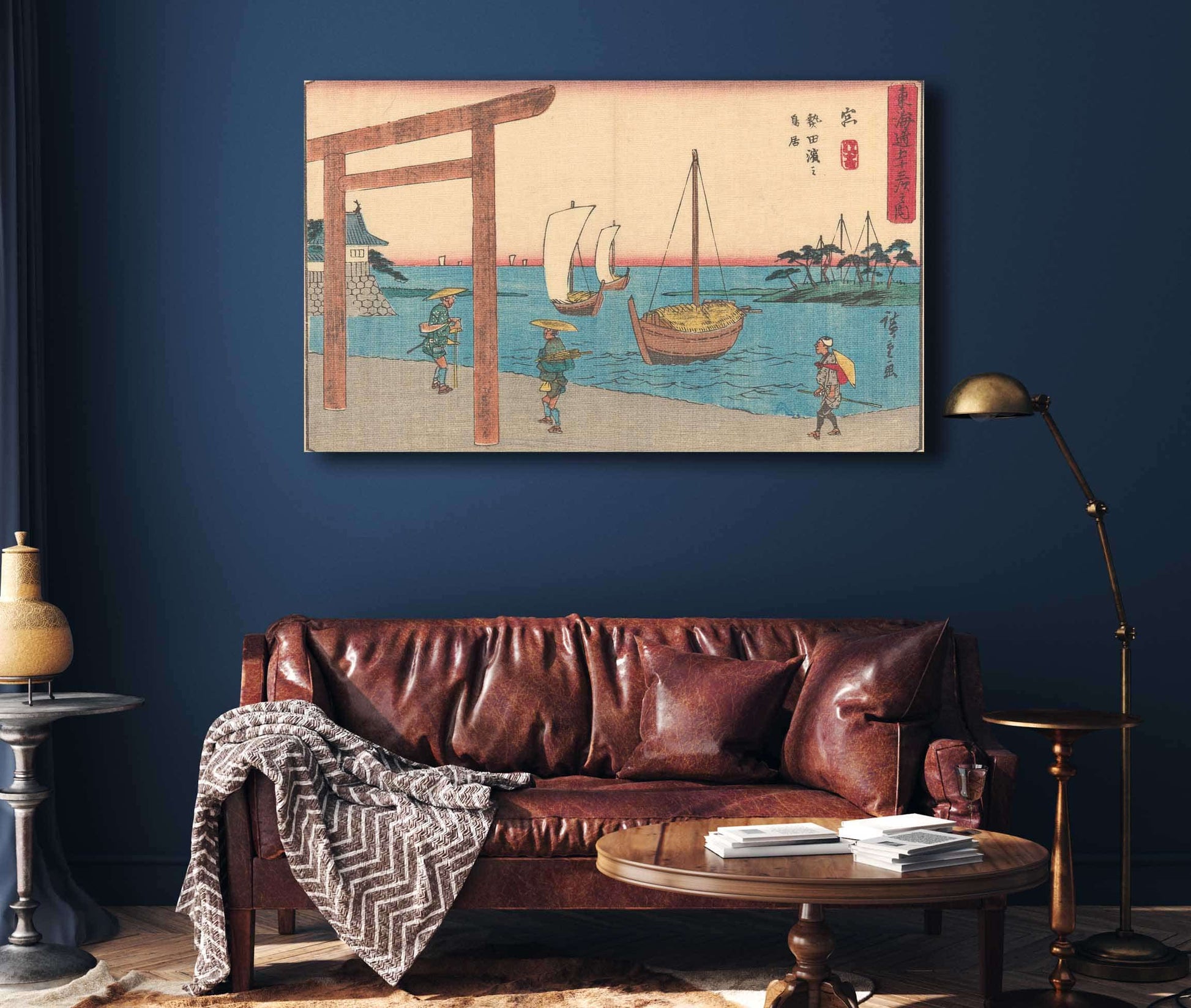 Miya   by Ando Hiroshige Posters, Prints, & Visual Artwork