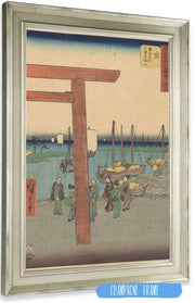 Miya   by Ando Hiroshige Posters, Prints, & Visual Artwork