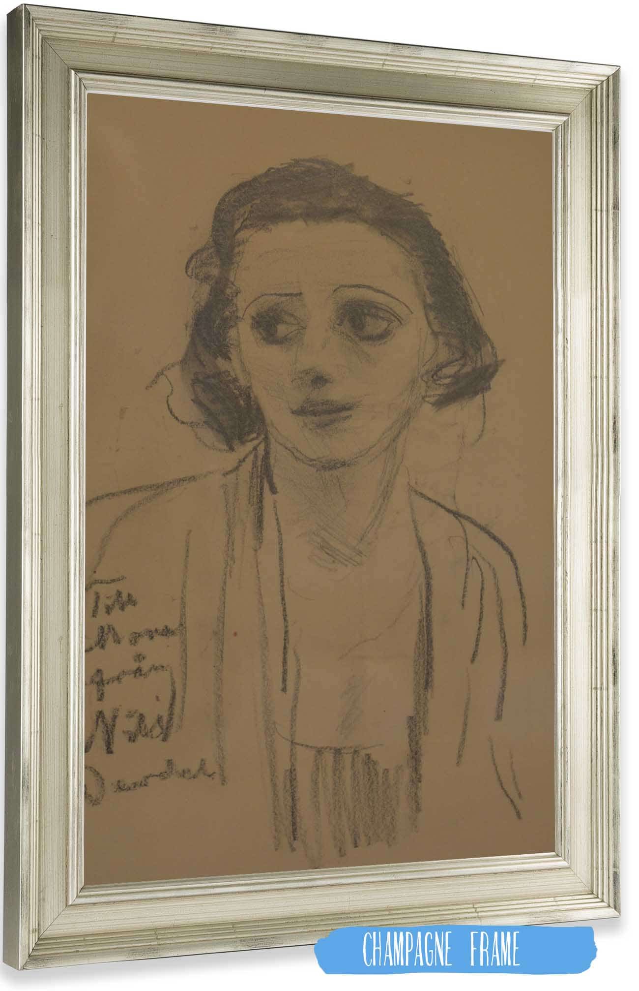 Mona Martensson by Nils Dardel Posters, Prints, & Visual Artwork