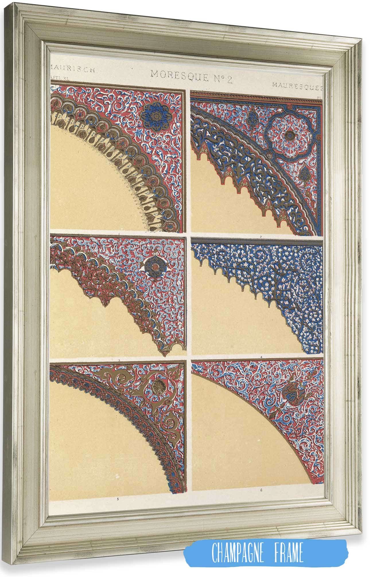 Moresque No  by Owen Jones Posters, Prints, & Visual Artwork