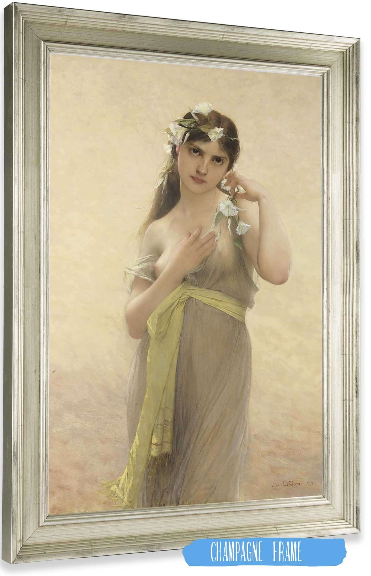 Morning Glory by Jules Joseph Lefebvre Posters, Prints, & Visual Artwork