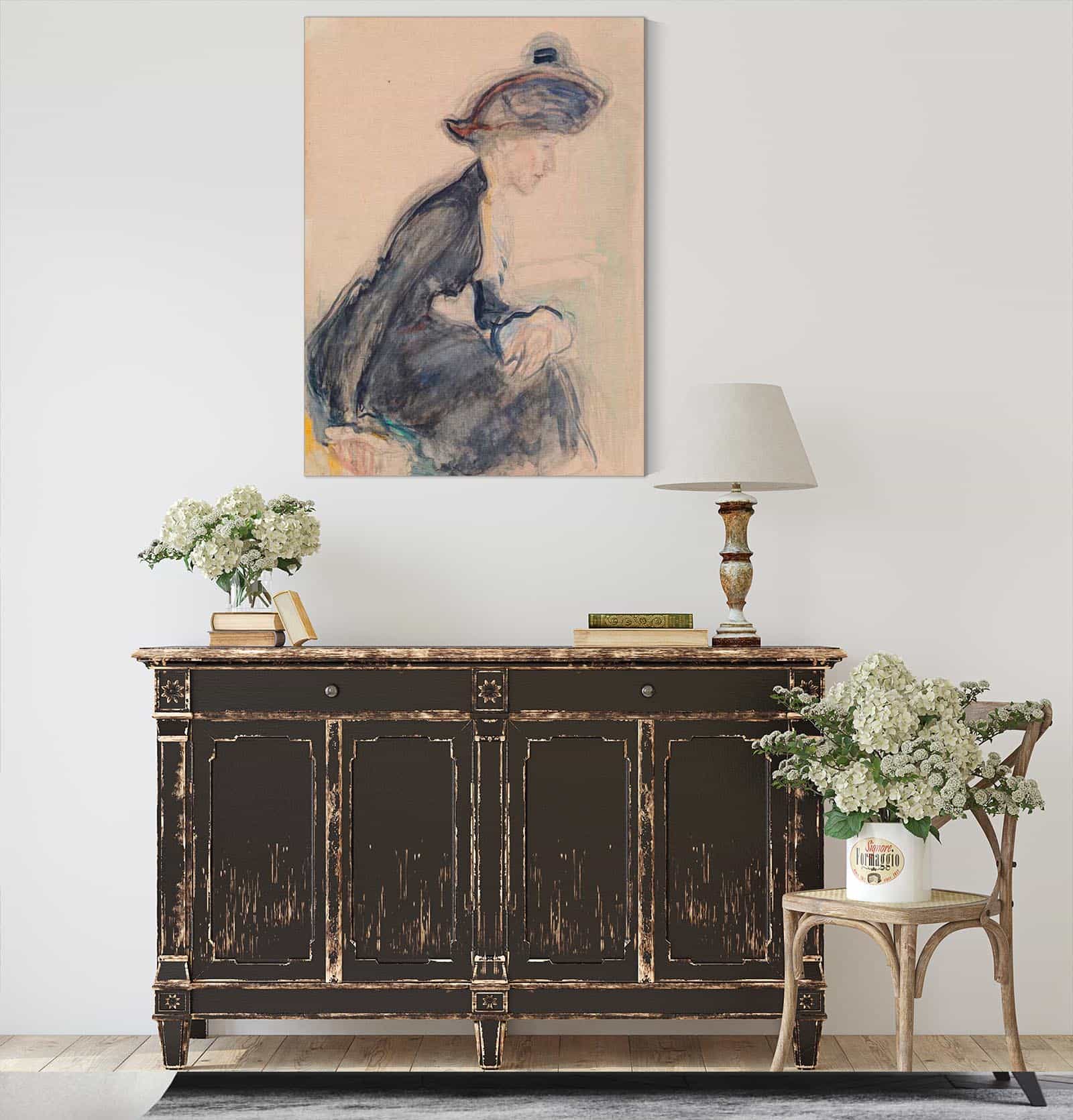 Mrs Anni Lagerborg by Magnus Enckell Posters, Prints, & Visual Artwork