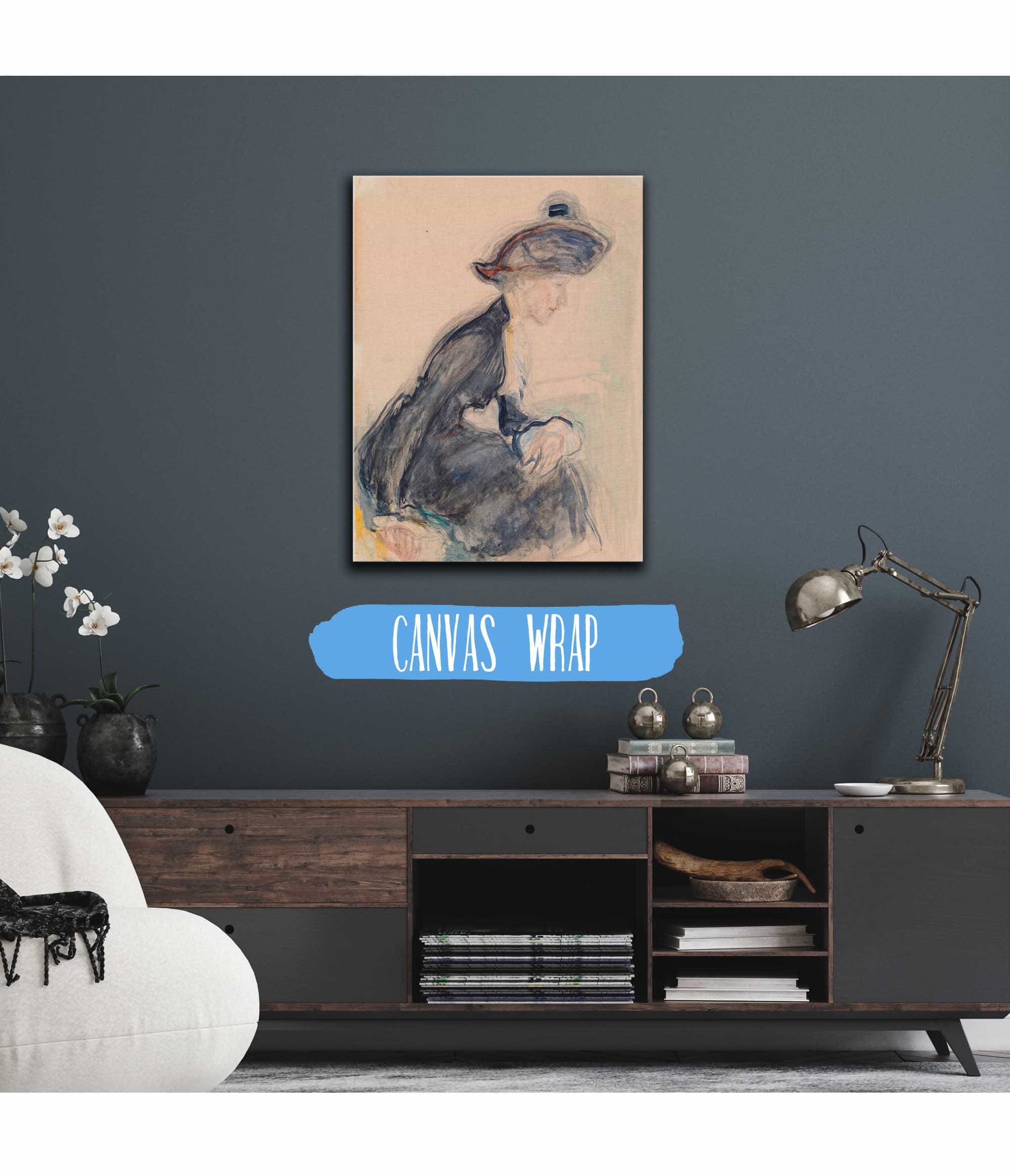 Mrs Anni Lagerborg by Magnus Enckell Posters, Prints, & Visual Artwork