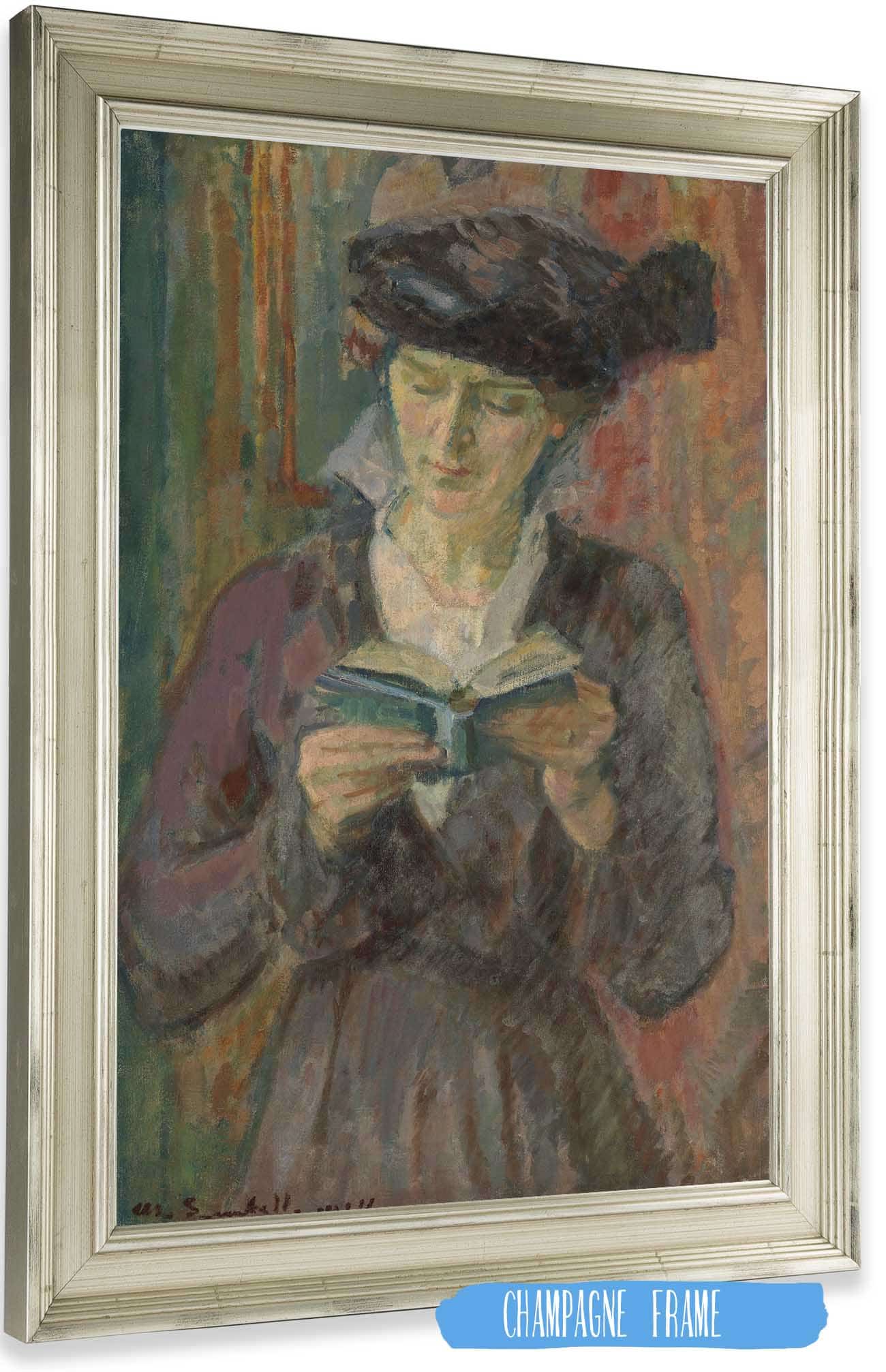 Mrs Anni Lagerborg by Magnus Enckell Posters, Prints, & Visual Artwork