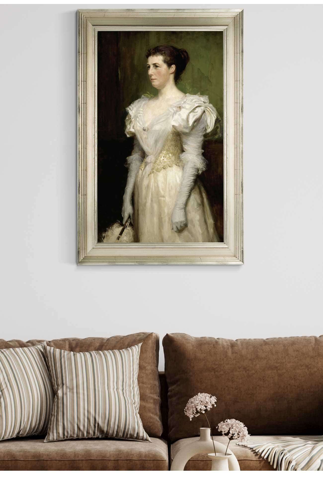 Mrs John Gallatly by Albert Edelfelt Posters, Prints, & Visual Artwork