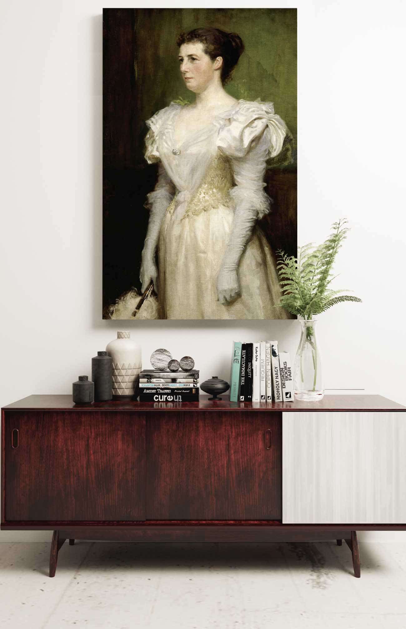 Mrs John Gallatly by Albert Edelfelt Posters, Prints, & Visual Artwork