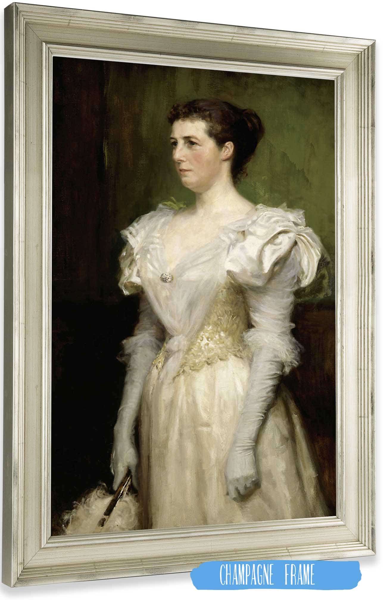 Mrs John Gallatly by Albert Edelfelt Posters, Prints, & Visual Artwork