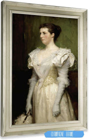 Mrs John Gallatly by Albert Edelfelt Posters, Prints, & Visual Artwork