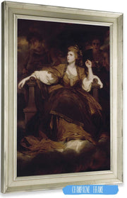 Mrs Siddons As The Tragic Muse by Sir Joshua Reynolds Posters, Prints, & Visual Artwork