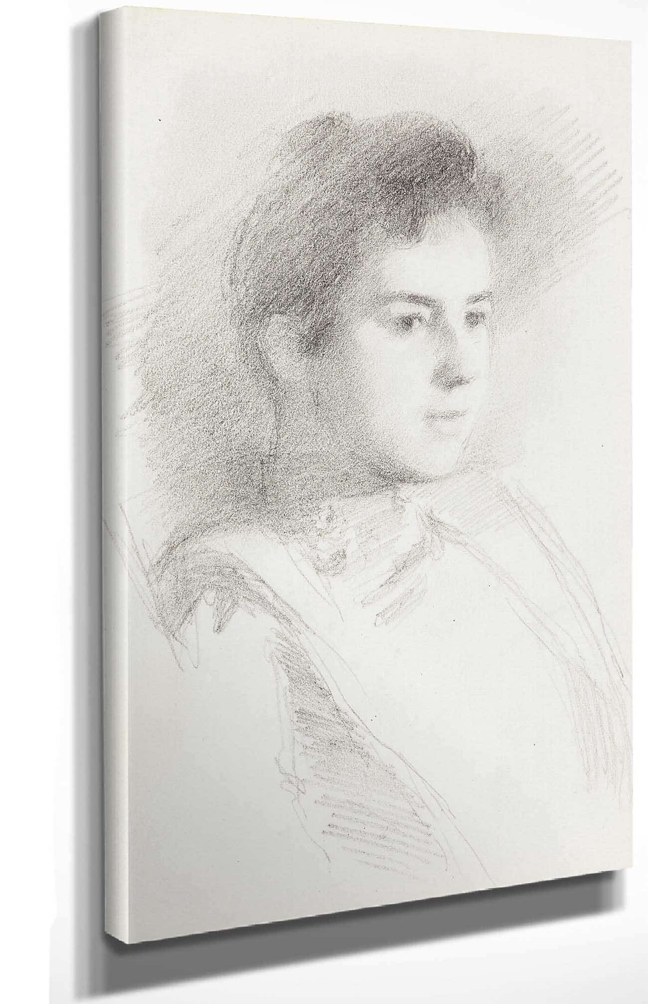 Naisen Muotokuva  by Helene Schjerfbeck Posters, Prints, & Visual Artwork