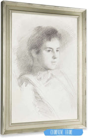 Naisen Muotokuva  by Helene Schjerfbeck Posters, Prints, & Visual Artwork