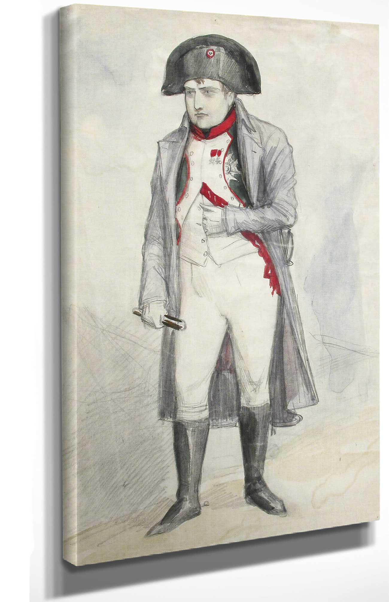 Napoleon by Albert Edelfelt Posters, Prints, & Visual Artwork