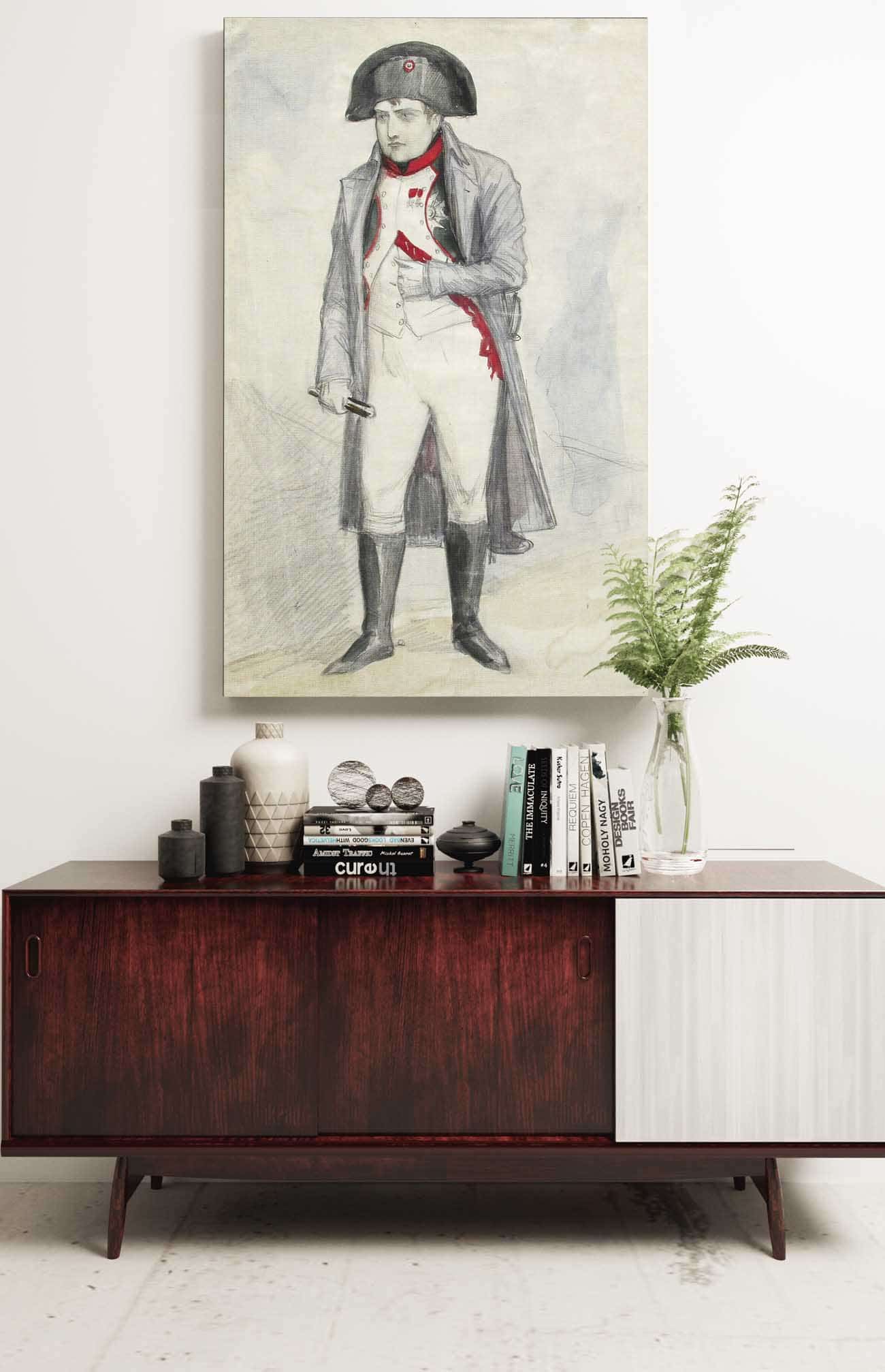 Napoleon by Albert Edelfelt Posters, Prints, & Visual Artwork