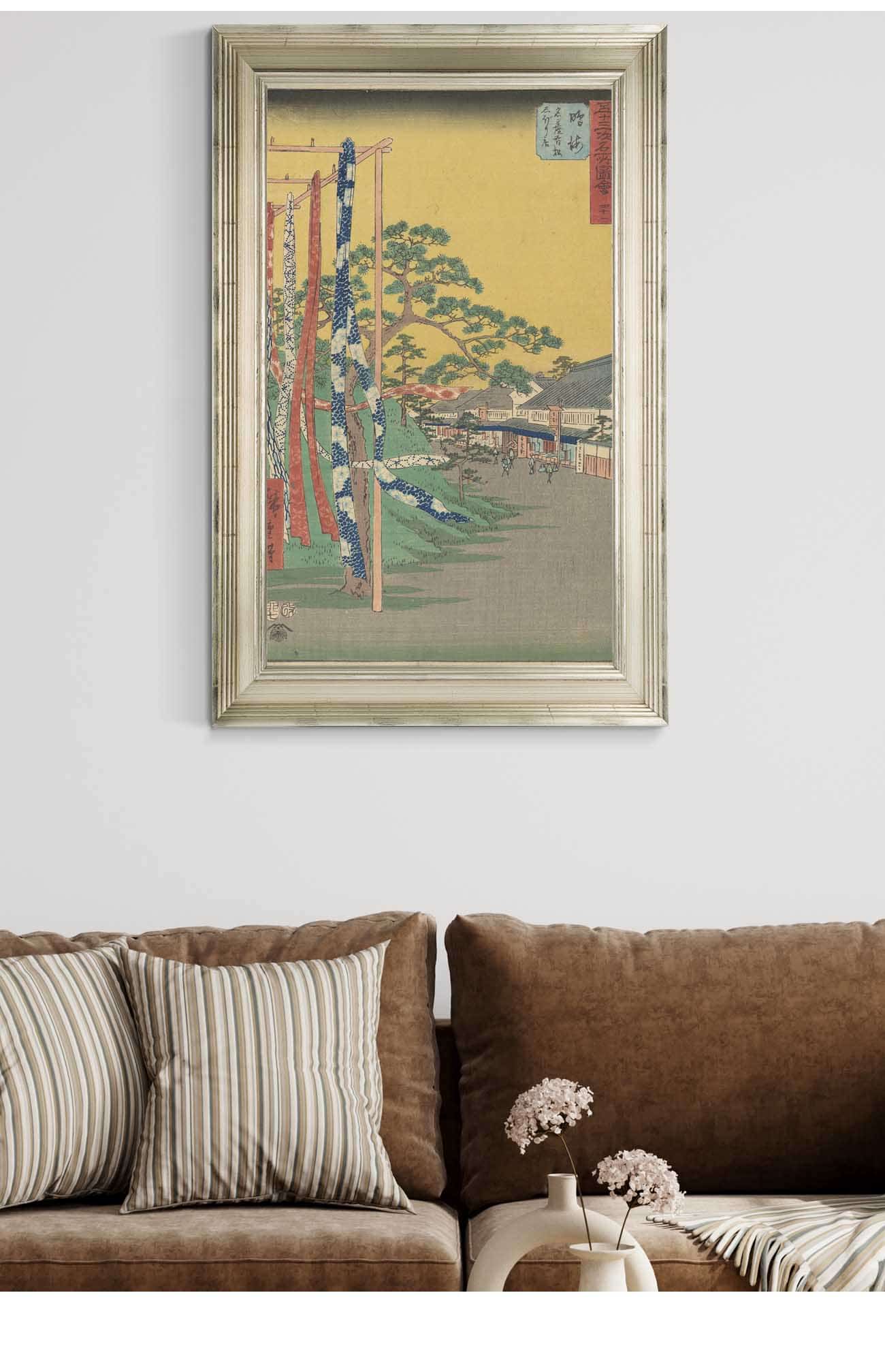 Narumi   by Ando Hiroshige Posters, Prints, & Visual Artwork