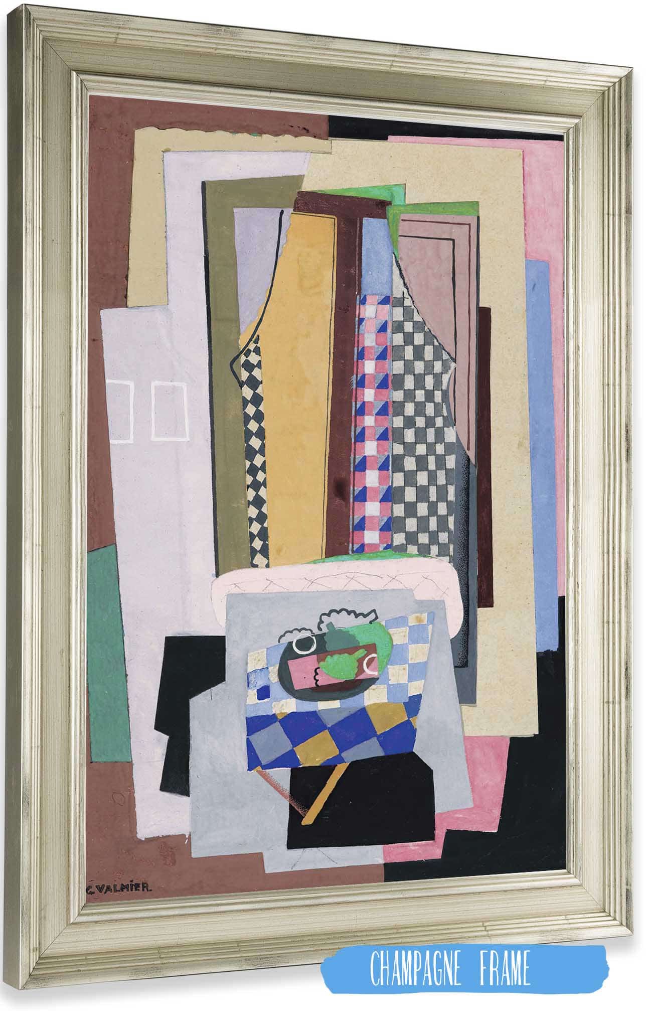 Nature Morte Devant La Fenetre by Georges Valmier Posters, Prints, & Visual Artwork