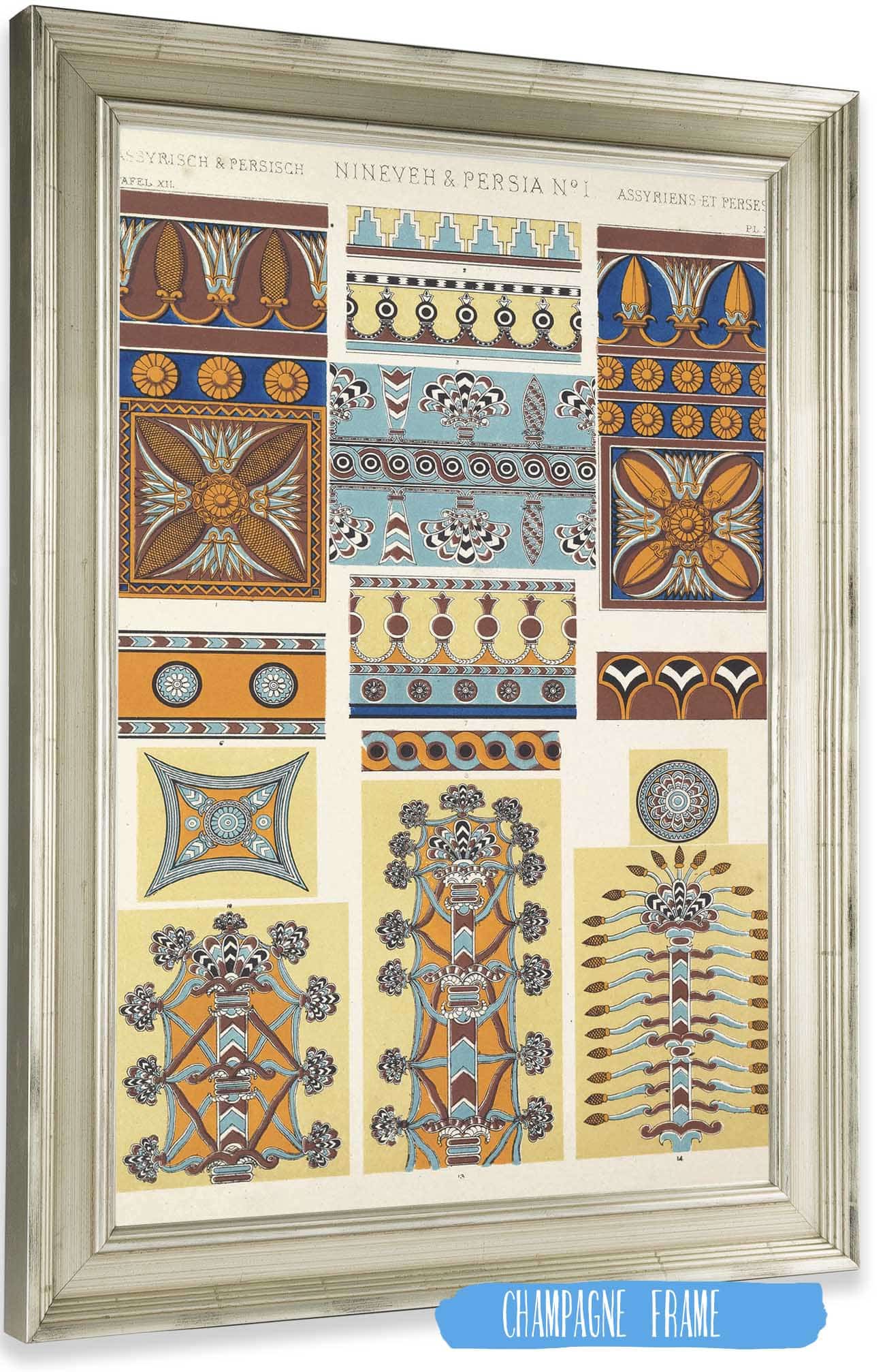 Nineveh & Persia No  by Owen Jones Posters, Prints, & Visual Artwork