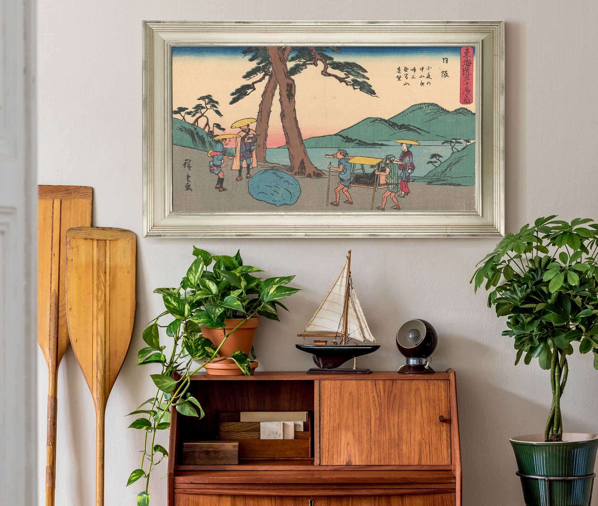 Nissaka   by Ando Hiroshige Posters, Prints, & Visual Artwork