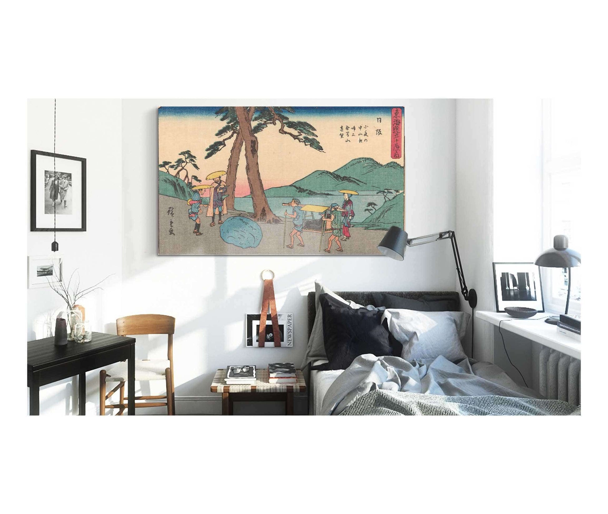 Nissaka   by Ando Hiroshige Posters, Prints, & Visual Artwork