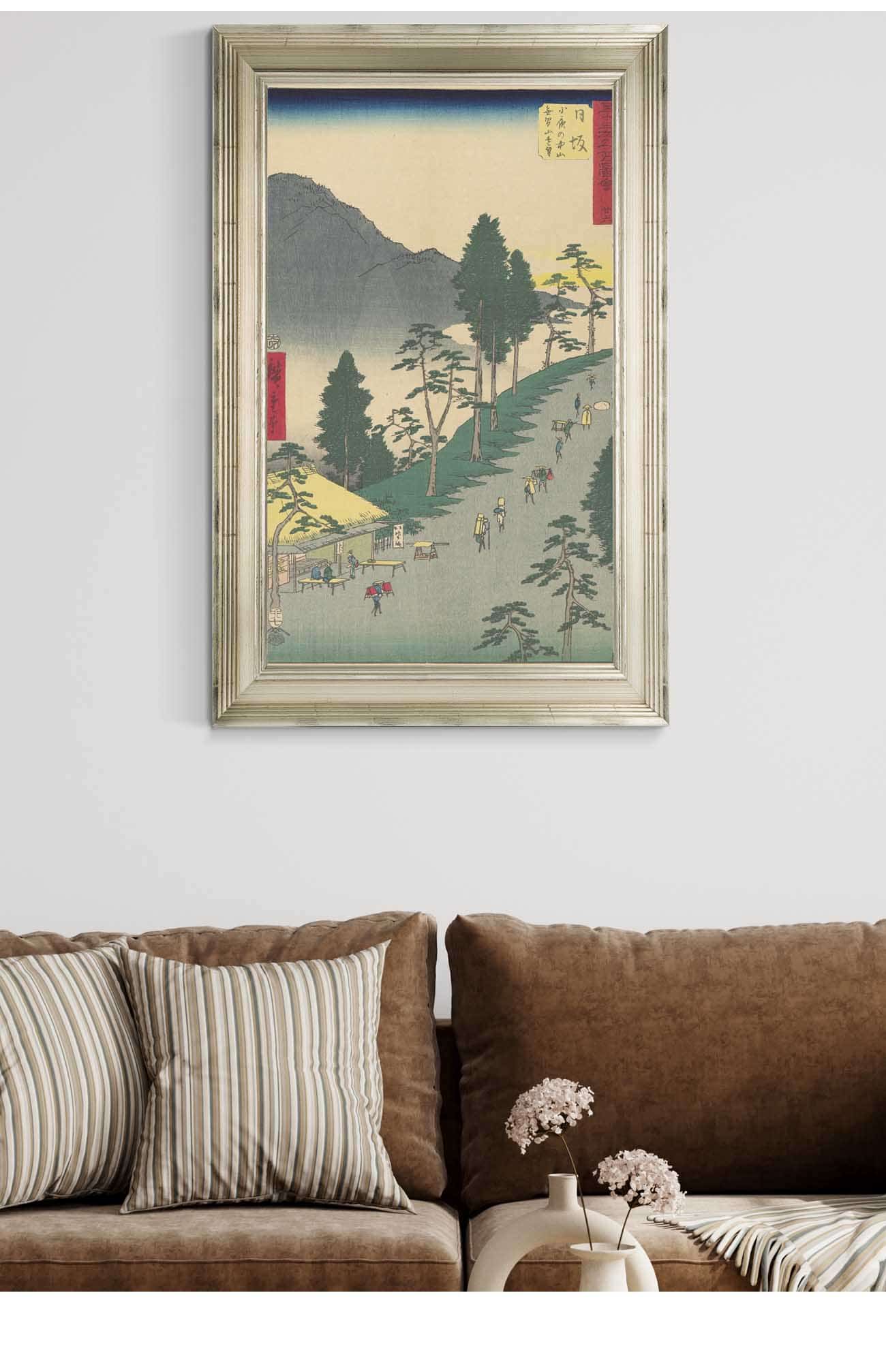 Nissaka   by Ando Hiroshige Posters, Prints, & Visual Artwork