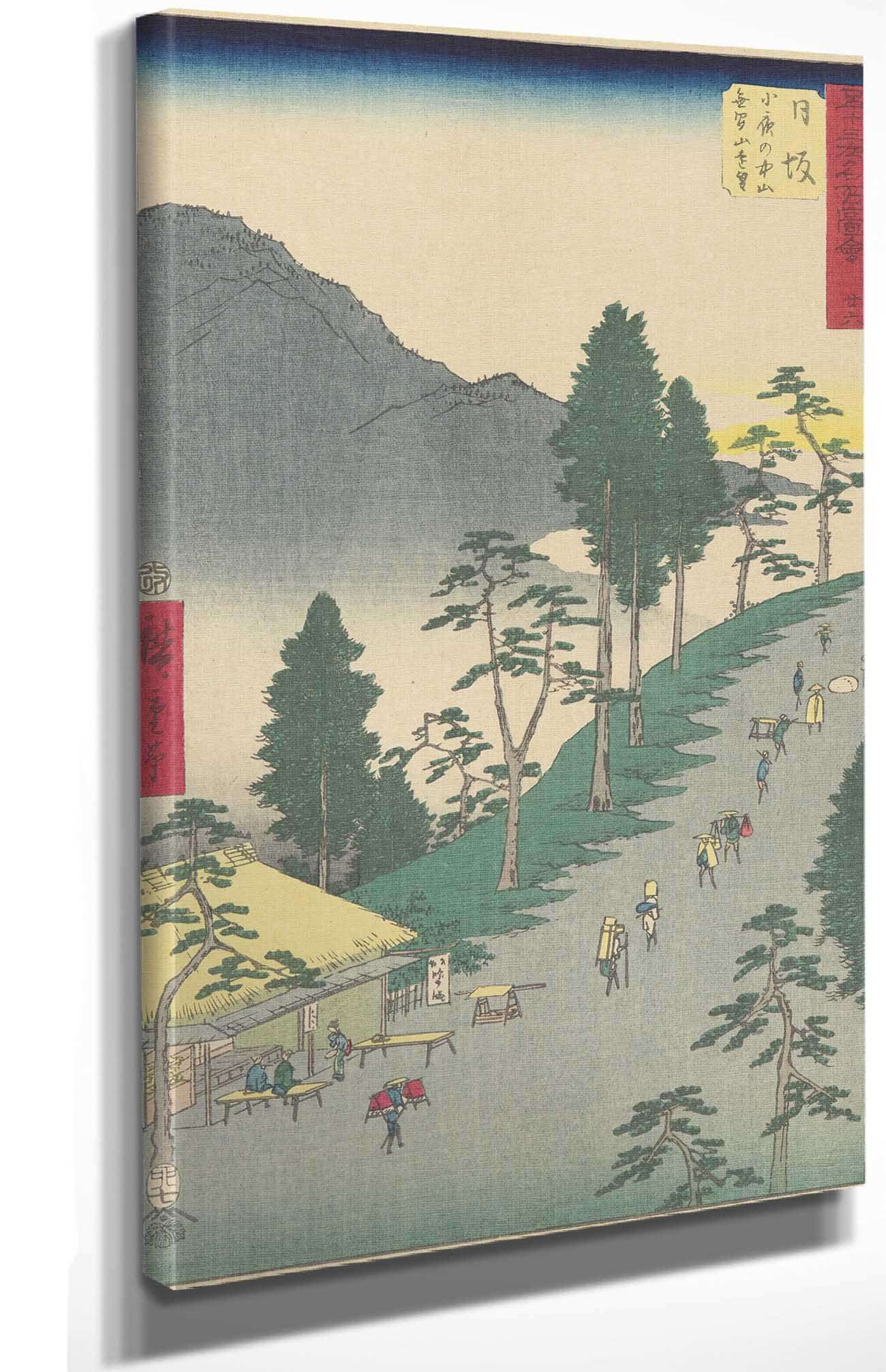 Nissaka   by Ando Hiroshige Posters, Prints, & Visual Artwork