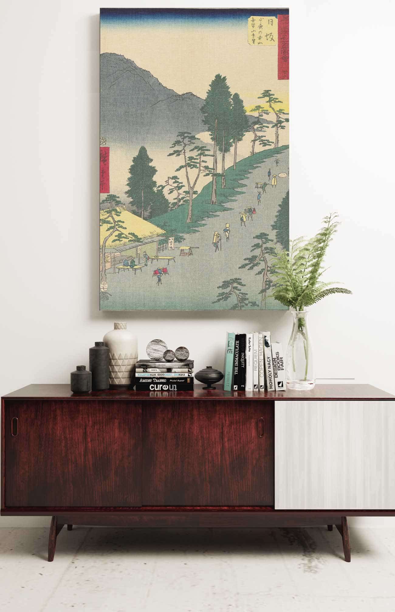 Nissaka   by Ando Hiroshige Posters, Prints, & Visual Artwork