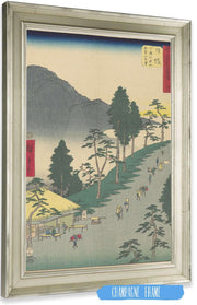 Nissaka   by Ando Hiroshige Posters, Prints, & Visual Artwork