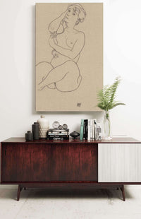 Nude by Egon Schiele Posters, Prints, & Visual Artwork